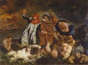 Eugene Delacroix The Barque of Dante oil painting artist